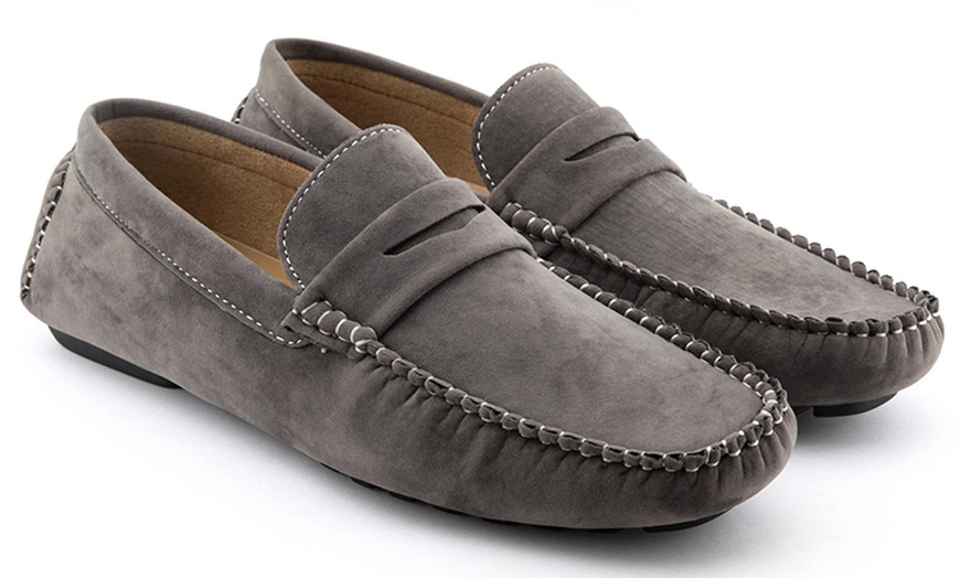 Image 4: Mocassini uomo in pelle vegan