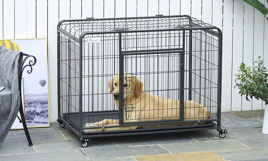 Image 4: PawHut Dog Kennel