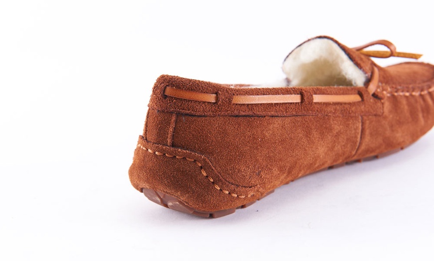 Image 22: Suède moccasins voor dames