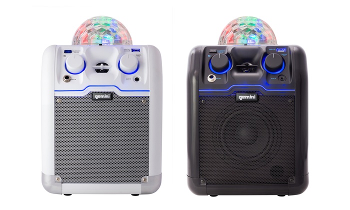 gemini bluetooth speaker with lights