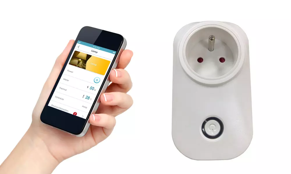 Prise connectée WIFI Bluetooth pour gérer l'activation des appareils électriques à distance - Primary Image