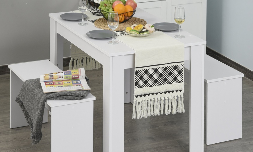 Image 25: HomCom Dining Table Variety