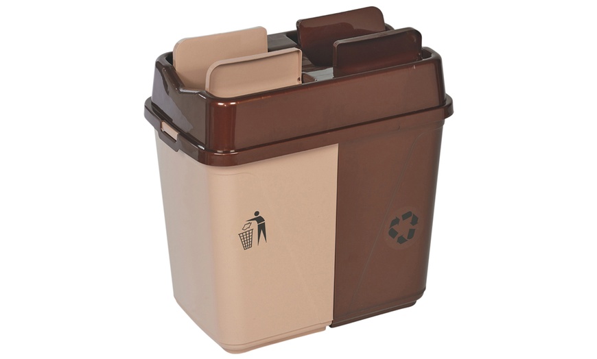 Image 9: Zero Waste Bin with Two Compartments