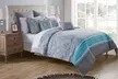 Printed Reversible Comforter Sets with Sheets (12-Piece) - Image 2