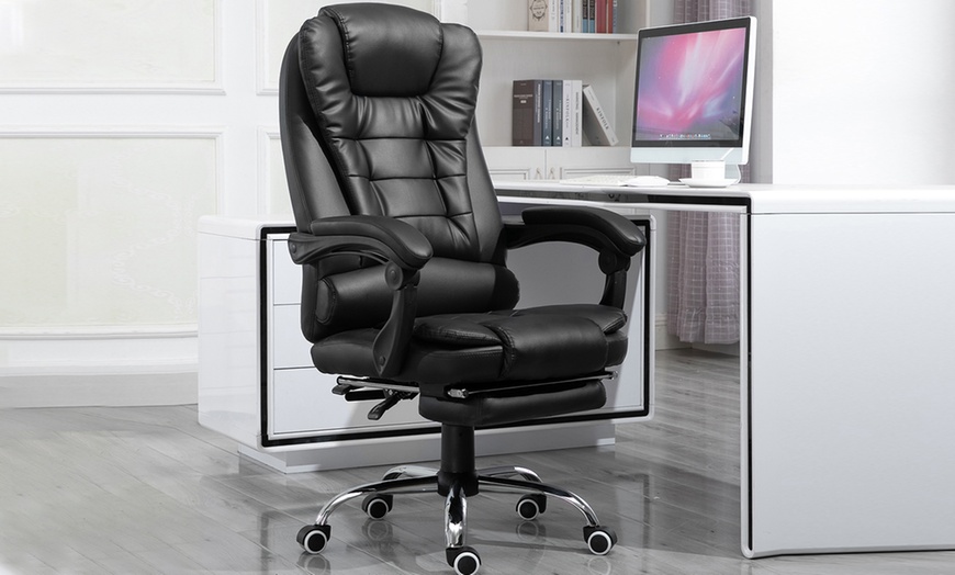 Image 3: HomCom Executive Office Chair