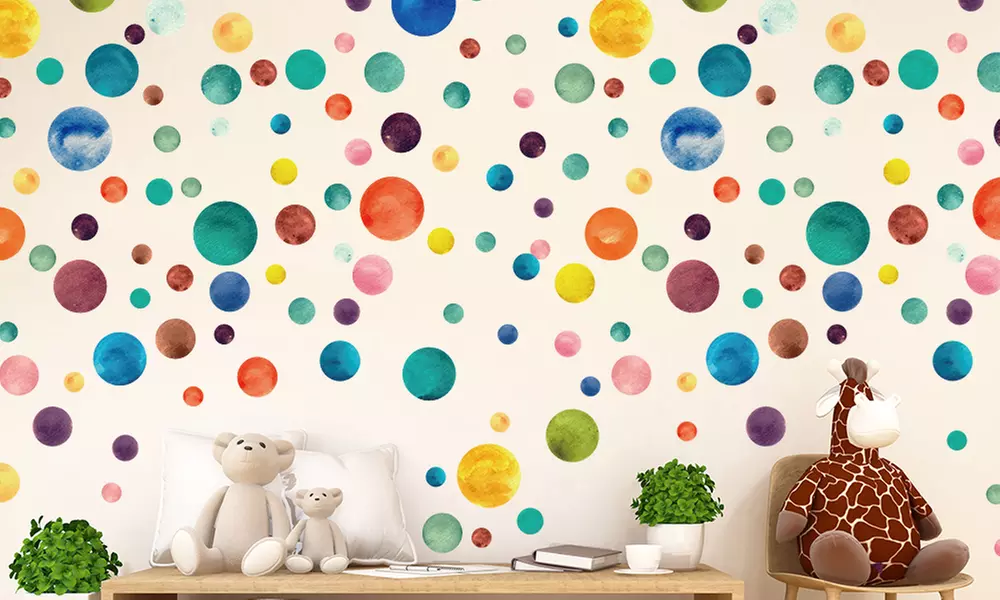 Lot de stickers muraux avec différents motifs - Primary Image