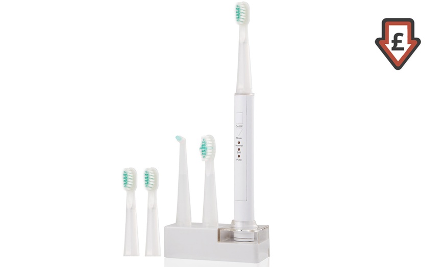 Image 1: iActive Slim Sonic Toothbrush