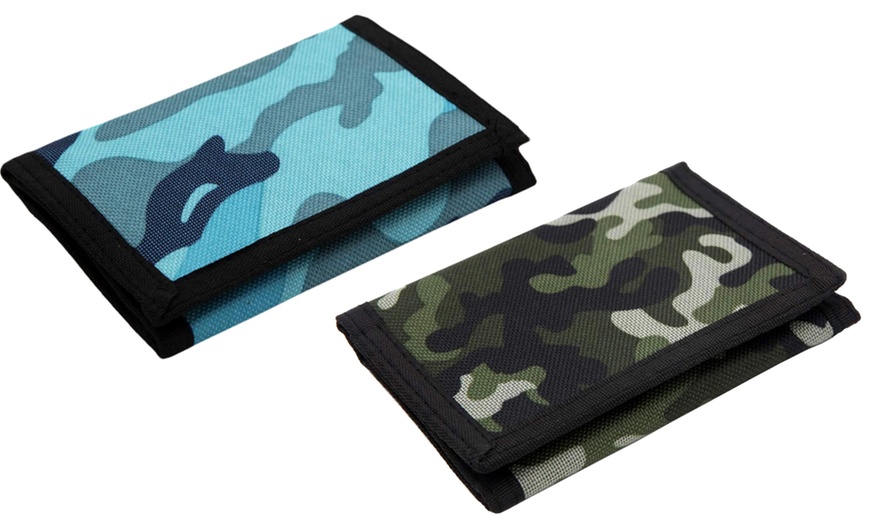 Image 10: Slim Camouflage Wallet