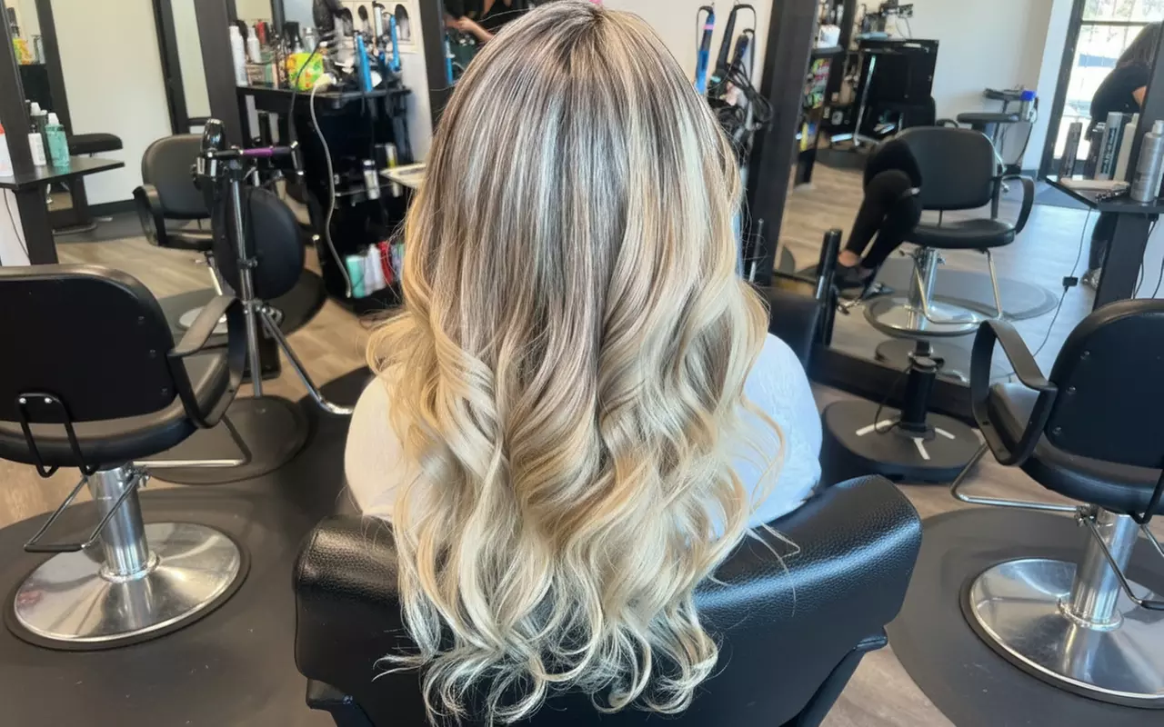 Get Haircut + Condition & Blowdry, Process, Highlights, Hair Color