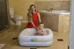100 pelotas de juego antimicrobianas o  bañera inflable para bebés de Bestway - Second Medium