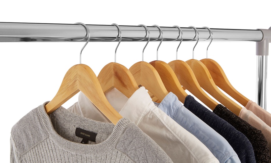 Image 3: Clothing Hanging Rail