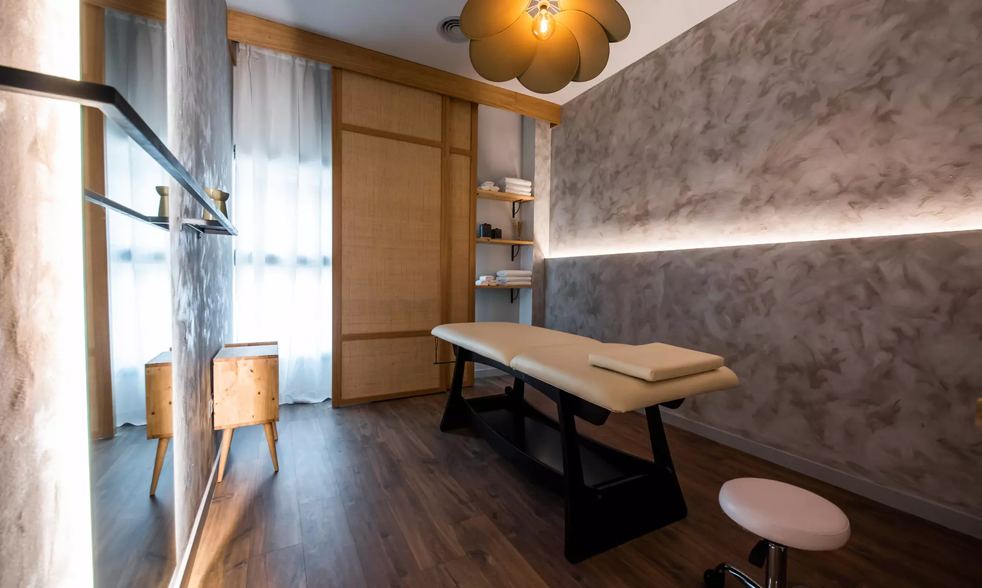 Sesión de depilación láser