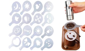  16-Piece Coffee Decoration Set 