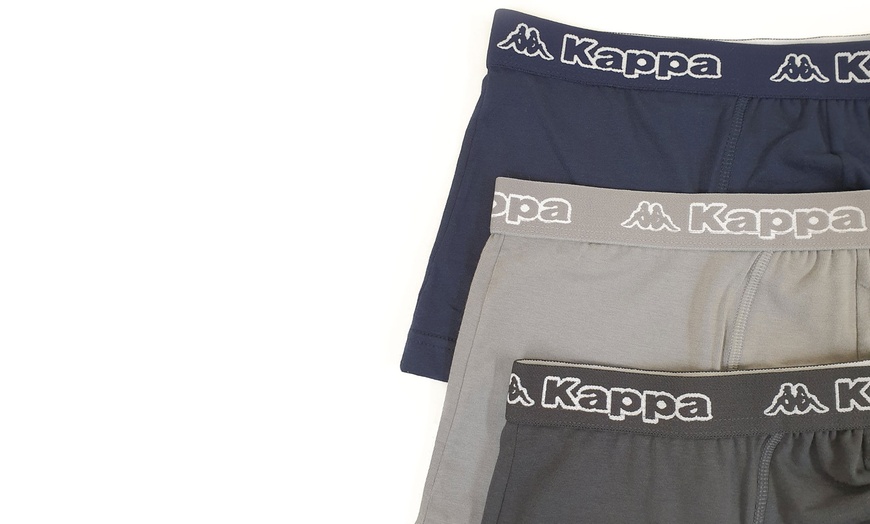 Image 10: Three-Pack of Men's Kappa Boxers