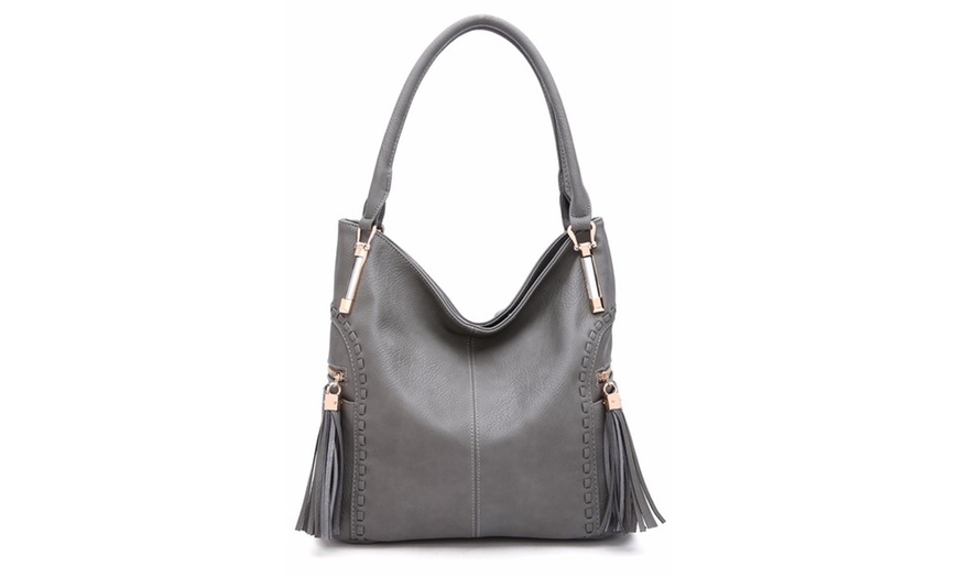Image 22: MKF Collection Soft Vegan Leather Handbag by Mia K. Farrow