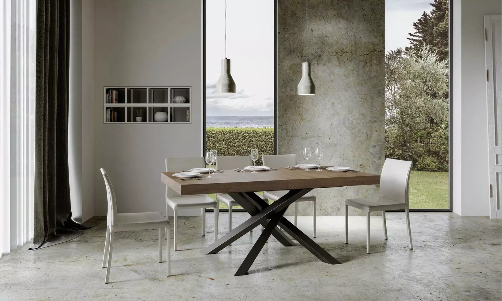 Ausziehbarer Esstisch „Volantis“