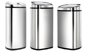 Stainless Steel Motion Sensor Bin