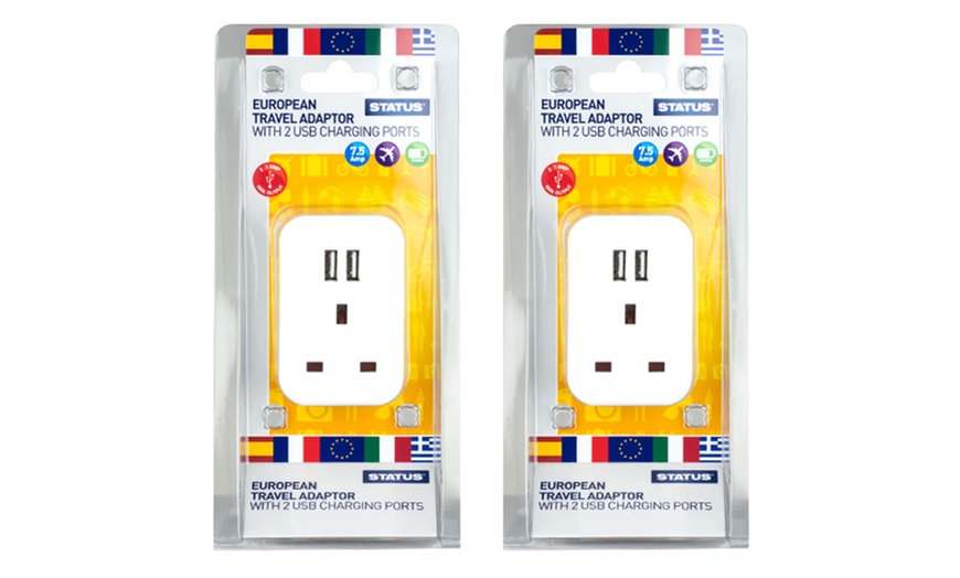 Image 5: Status European Travel Adaptor