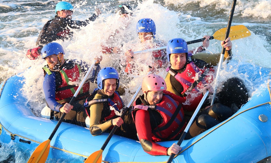 Image 1: White Water Rafting at National Water Sports Centre