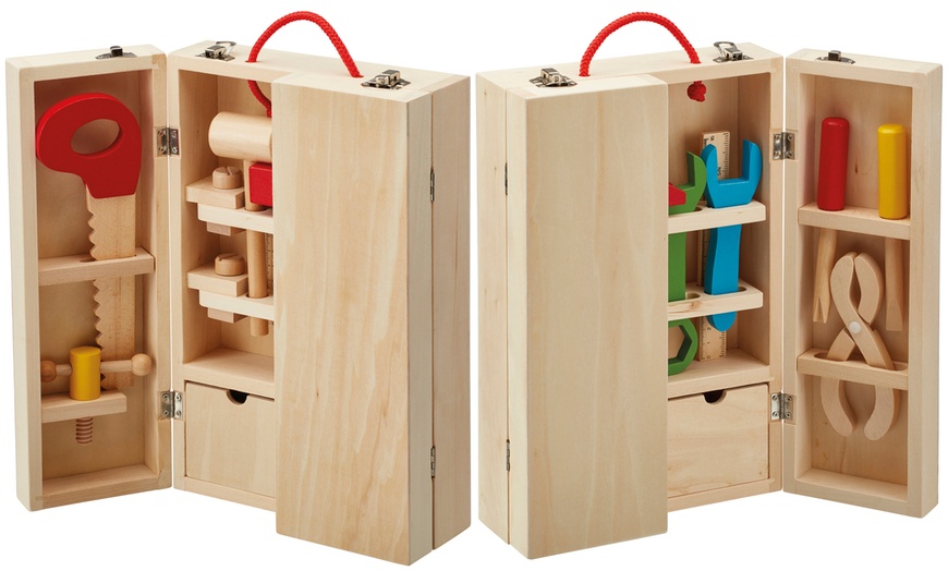 Image 5: Wooden Carpenters Play Set