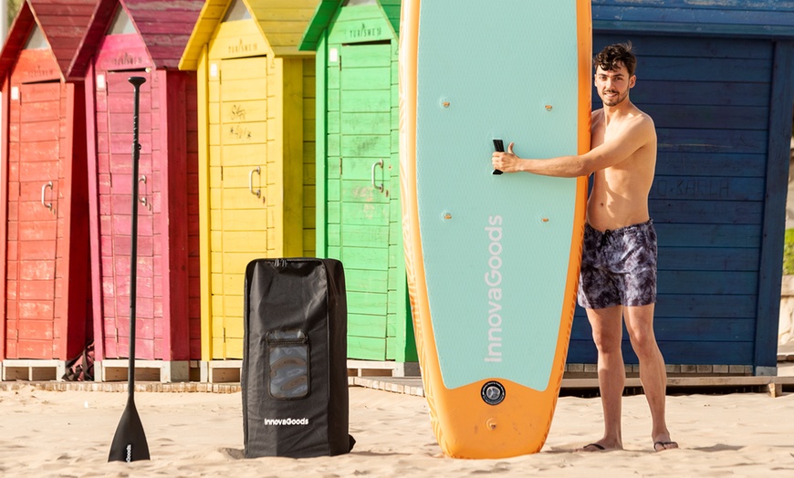 Image 3: InnovaGoods aufblasbares 2-in-1 Paddle-Board „Siros"