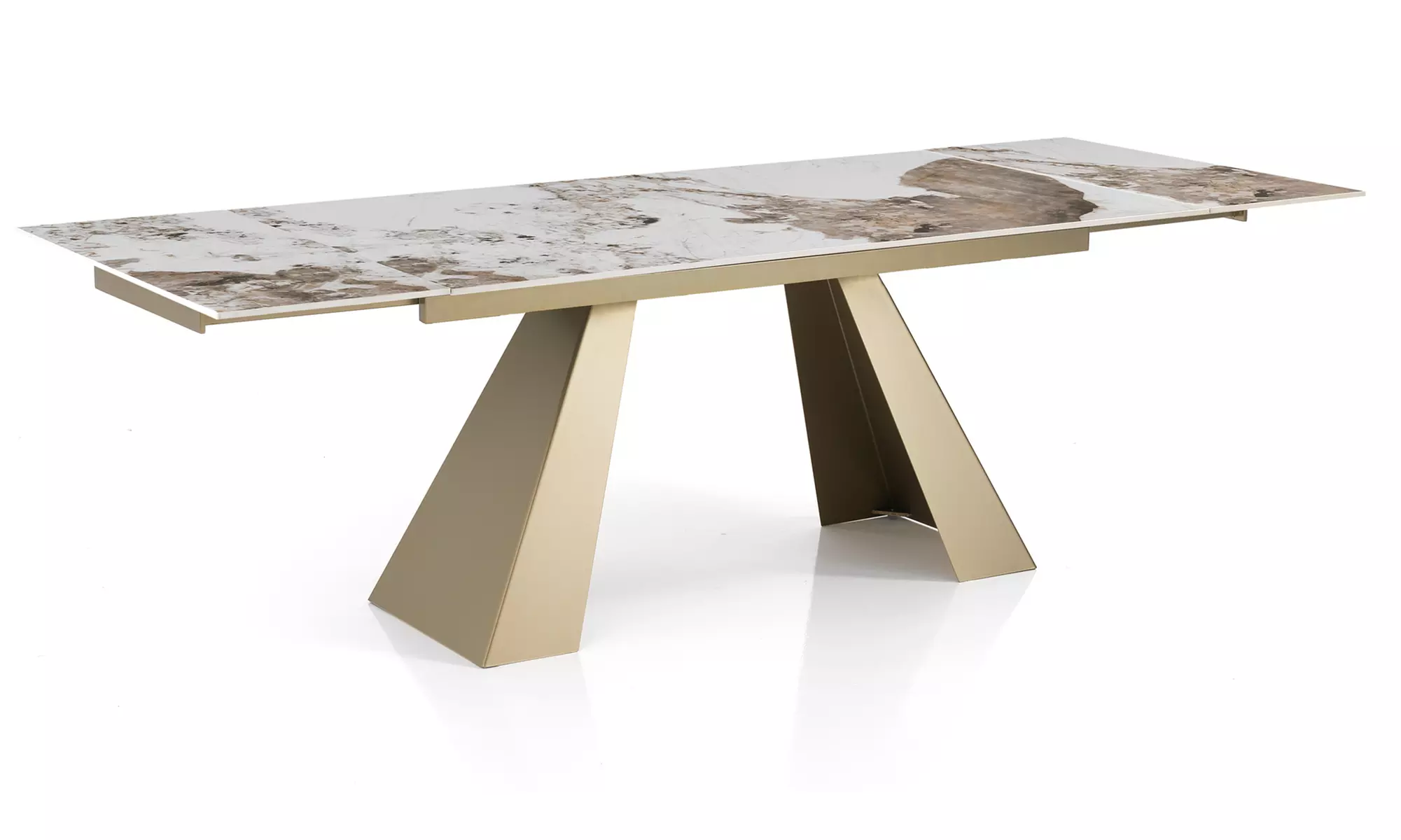 Tomasucci ausziehbarer Esstisch Hut, Jorum oder Tychi Onice White