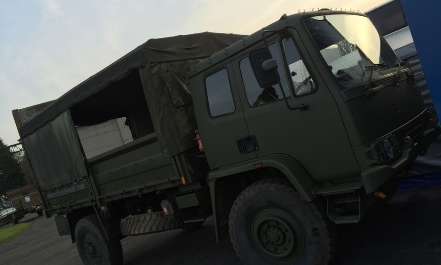 Image 3: DAF Army Truck Driving or Ride
