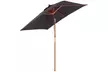 Outsunny Garden Parasol Umbrella with Tilting Sunshade Canopy - Image 3