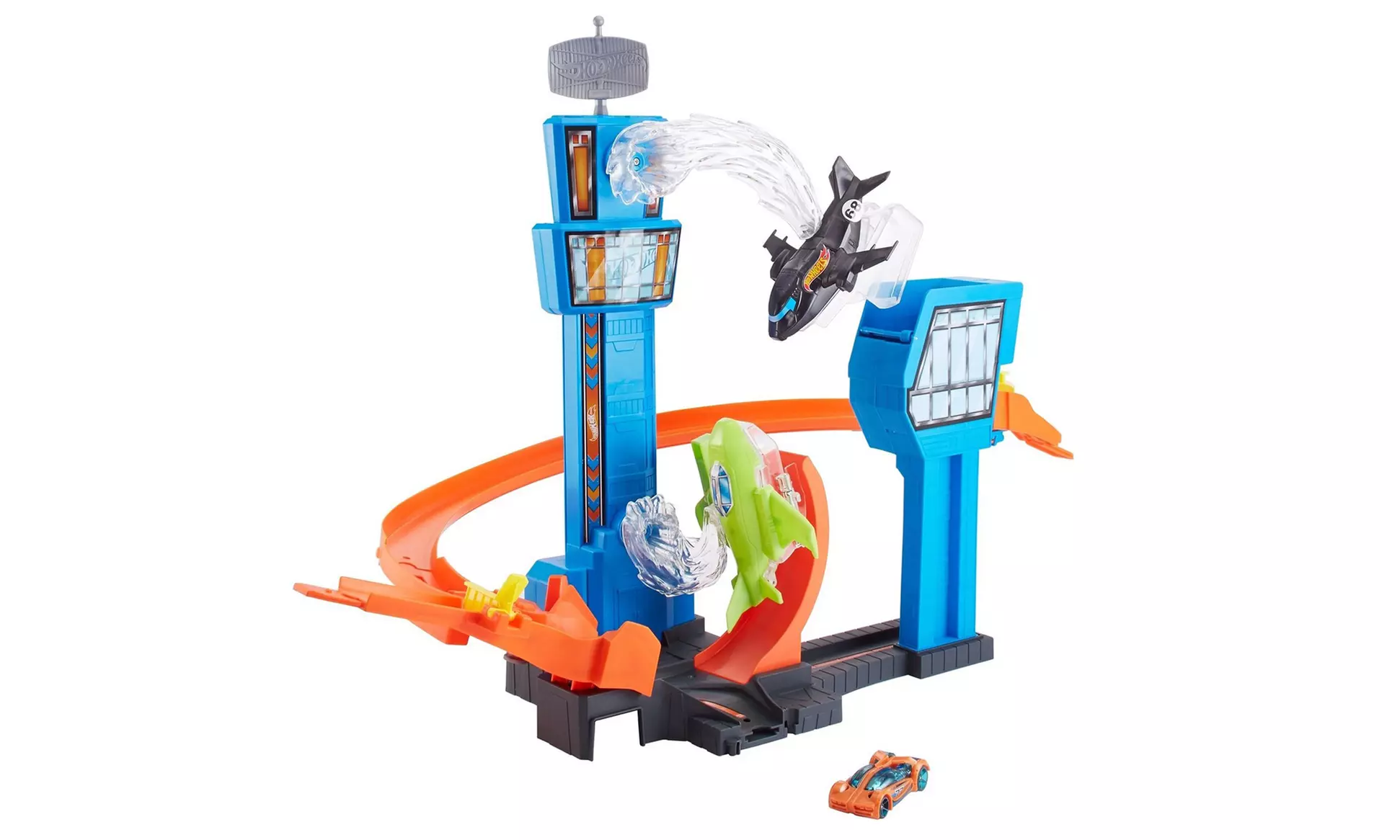 Hot Wheels Track Collection: Jet Jump Airport Play Set - Primary Image