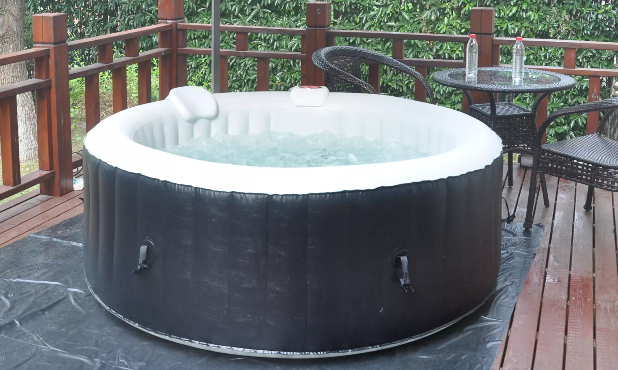 Lifesmart 71" or 82" Inflatable Hot Tub  - Primary Image