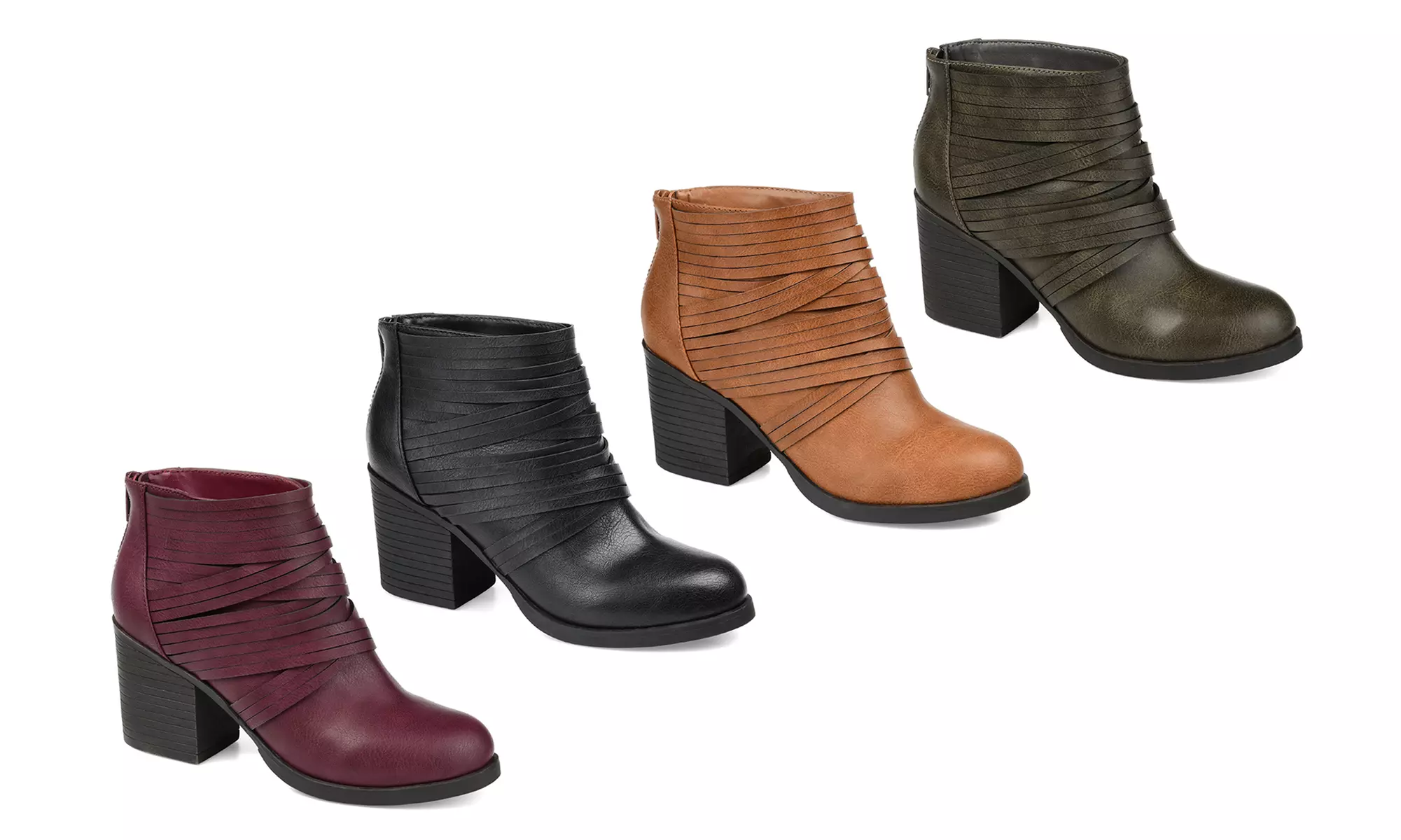 Journee Collection Women's Preslee Bootie (Up to Size 12) - Primary Image
