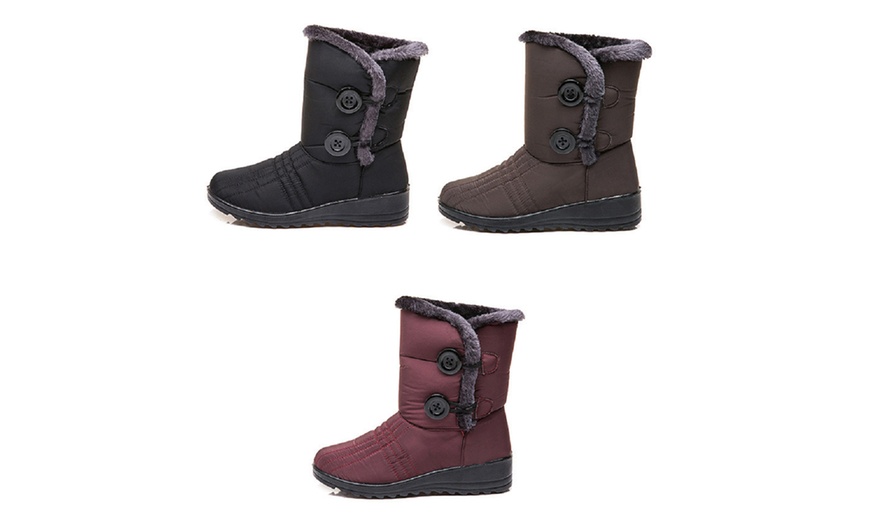 Image 3: Winter Non-Slip Boots