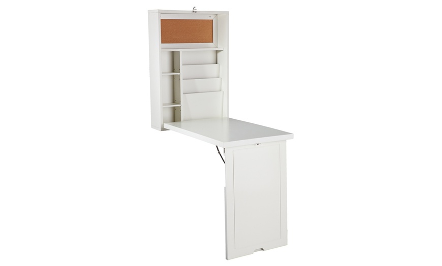 Image 6: Wall Mounted Murphy Desk