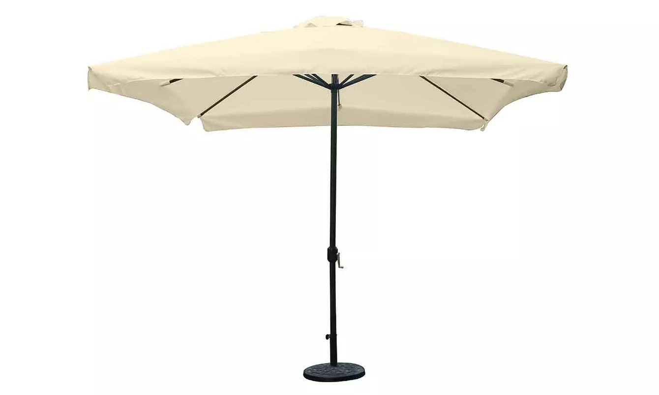 Ombrellone da giardino con palo centrale Bakaji