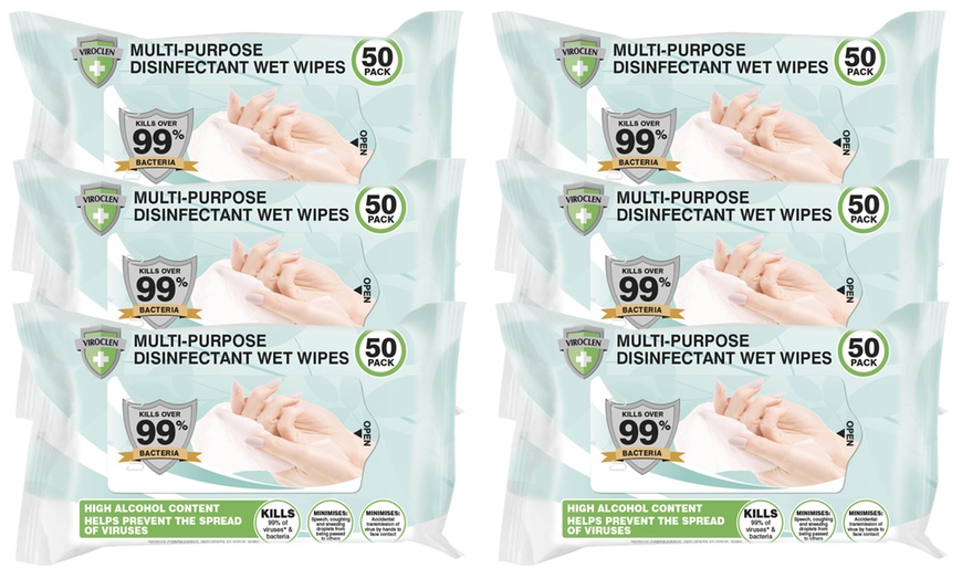 Image 2: Alcohol Antibacterial Wipes