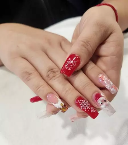 Gel Manicure, Peppermint Swirl Pedicure or Classic Mani-Pedi at Hello Beautiful Nail Salon - Up to 36% Off - Primary Image