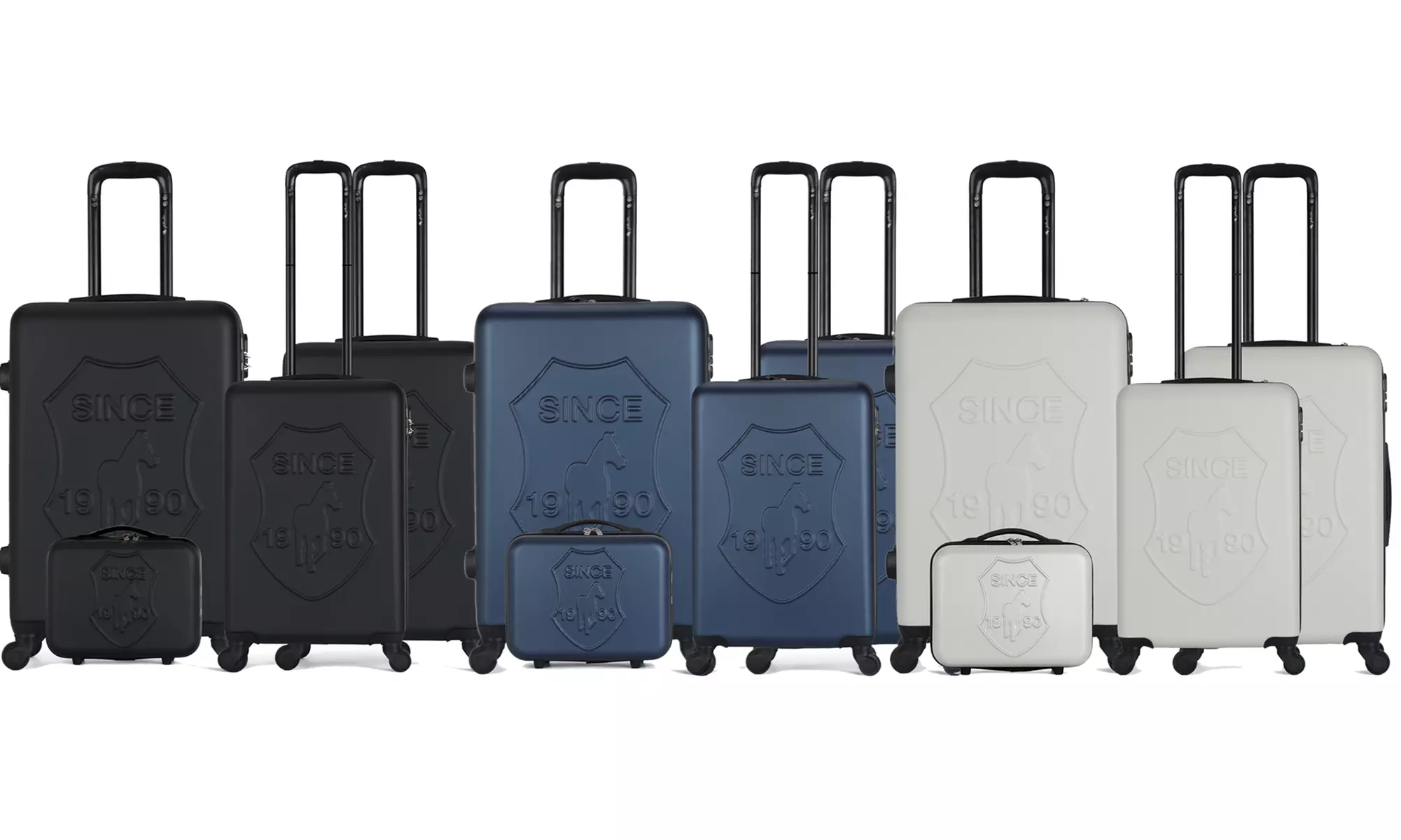 Set de 3 maletas y 1 maletín de tocador con envío gratuito - Primary Image