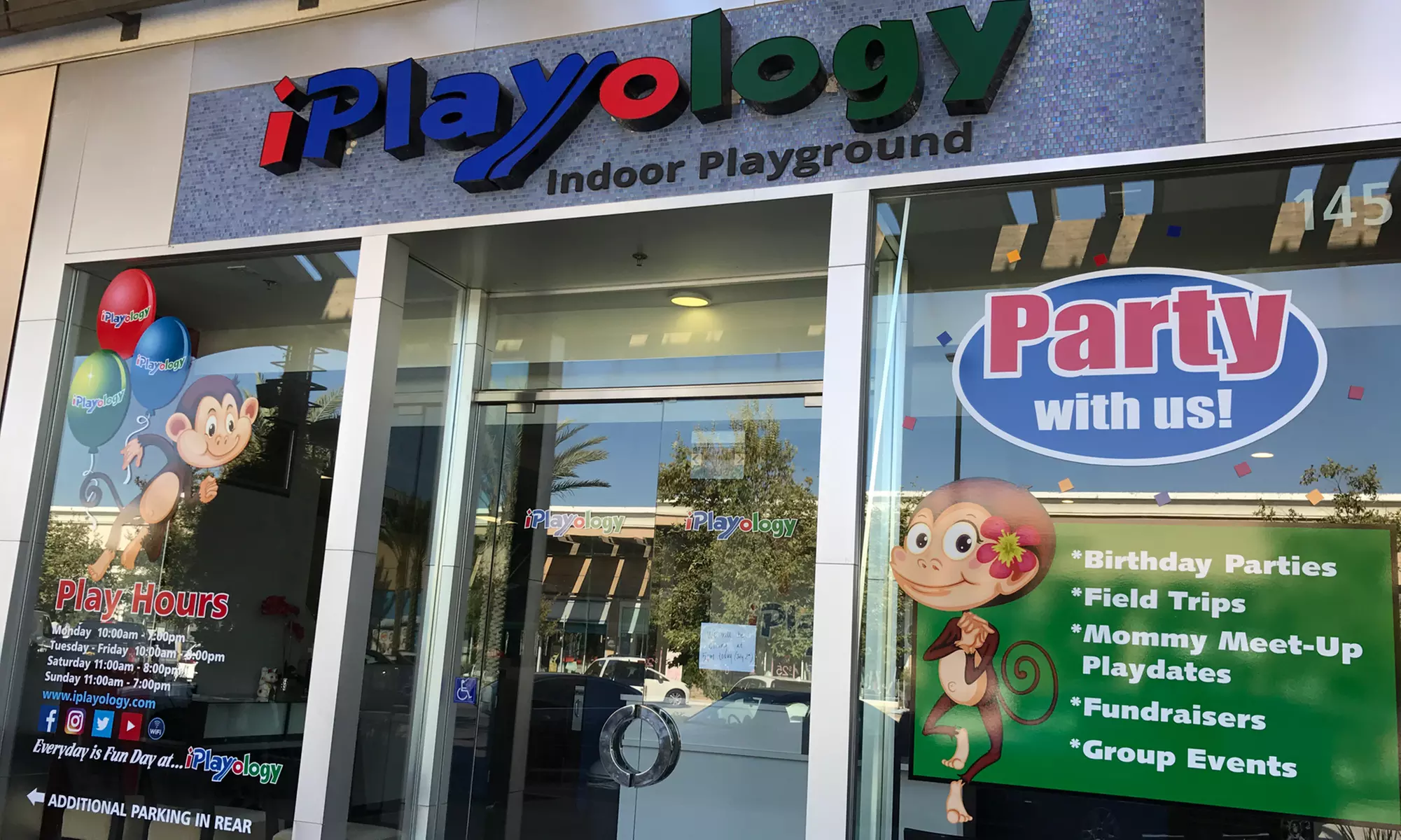 All Day Admission for One or Two Children or Green Party Package for Up to 16 at Iplayology (Up to 44% Off) - Primary Image