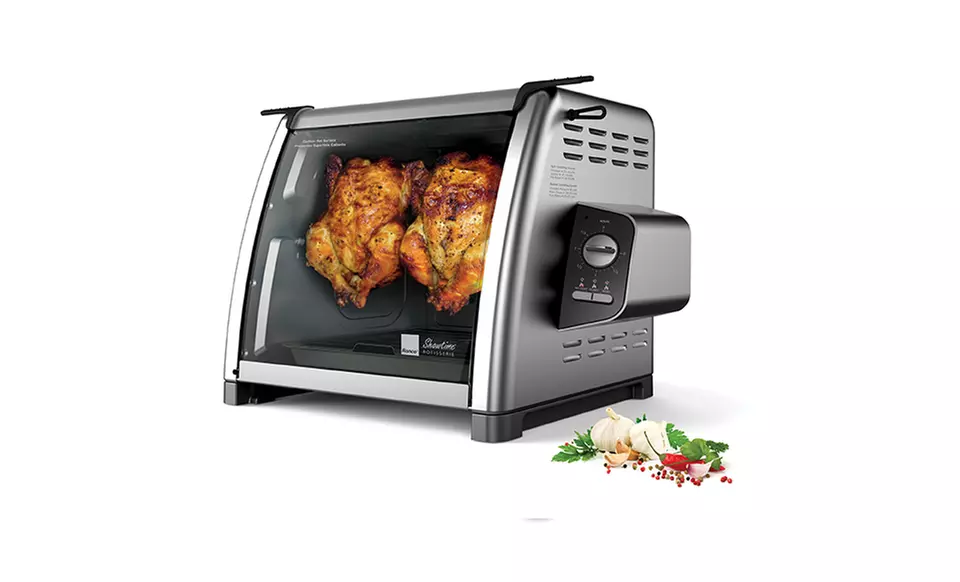 Ronco 5500 Rotisserie Oven Bundle with Steamer Tray and Flavor Injectors. Multiple Colors Available. Free Returns. - Second Medium