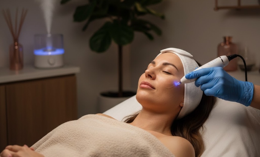 Image 1: Beauty-Paket mit Microneedling & Gesichtsreinigung für 1 Person