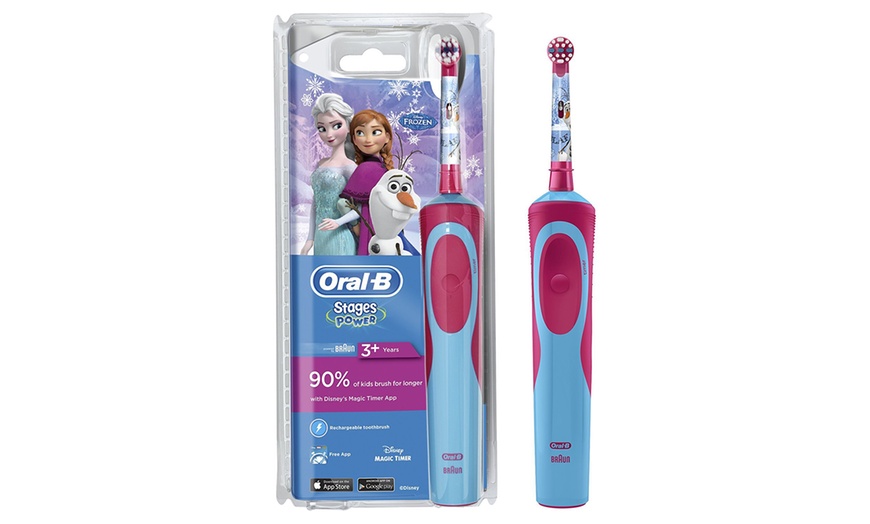 Image 3: Oral B Kids' Electric Toothbrush