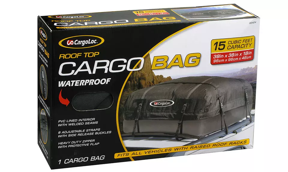 CargoLoc Heavy-Duty Rooftop Cargo Bags  - Second Medium