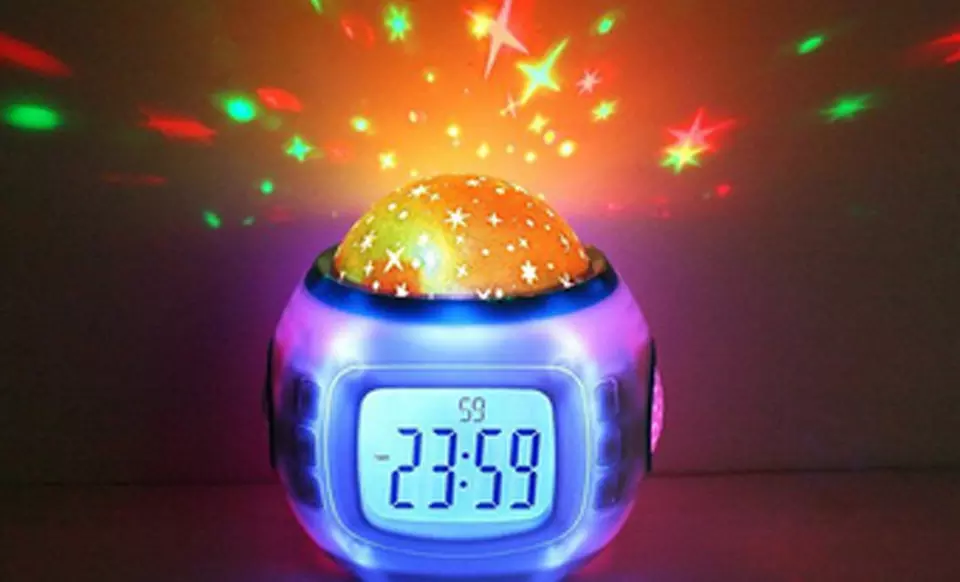 Kids Musical Night Light and Alarm Clock - Primary Image
