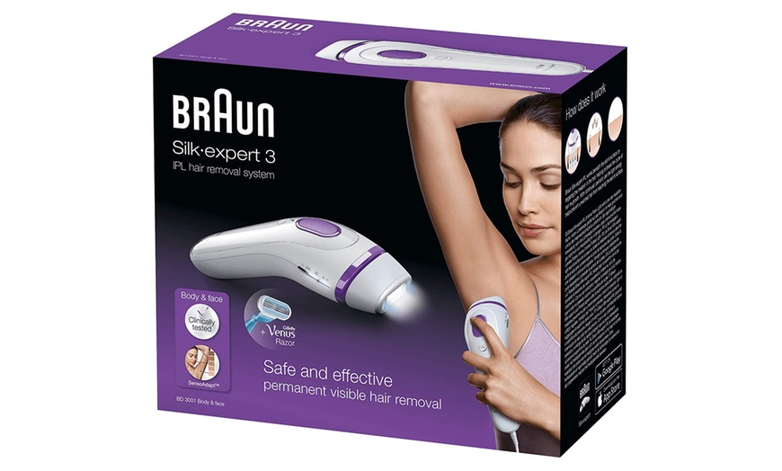 Image 5: Braun Laser Hair Removal Device