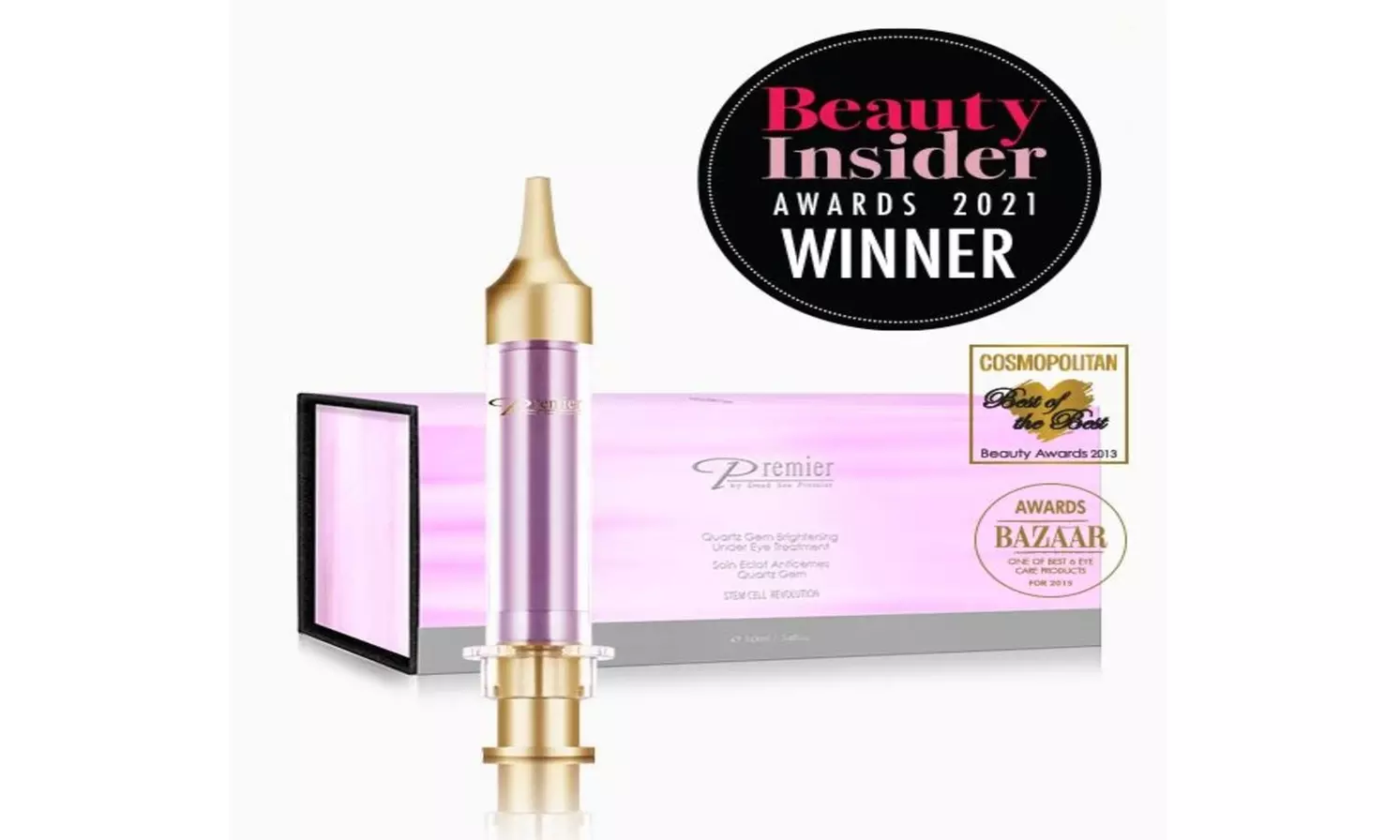 Quartz Gem Brightening & Lifting Under Eye Treatment Serum by Premier Dead Sea