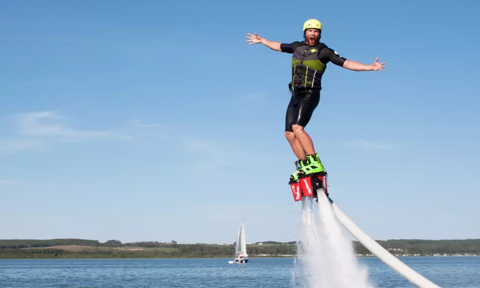 30-Minute Flyboarding Experience for One or Two at Alberta Flyboard Inc. (Up to 36% Off) - Primary Image