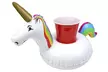 Unicorn-Shaped Pool Drink Holder Float (3-Pack) - Second Medium