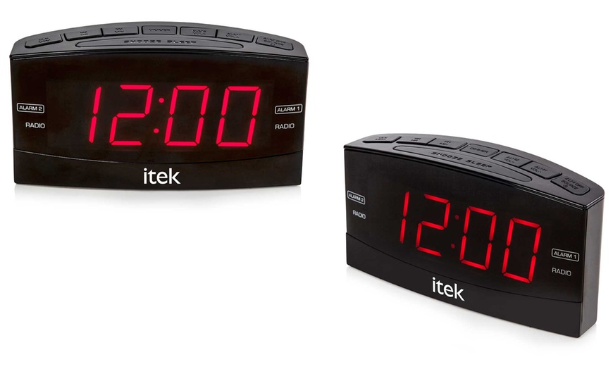 Image 2: Itek I61007 Clock Radio