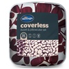 Image 4: Silentnight 10.5 Tog Leaf Print Reversible Coverless Duvet Set