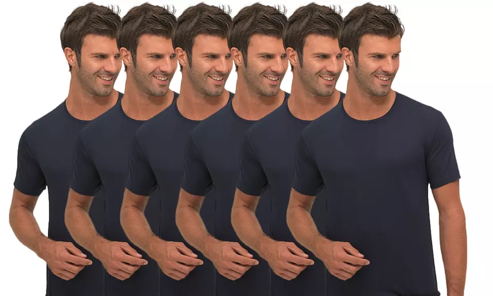 Set van 3 of 6 T-shirts van het merk Giefetti ontworpen voor mannen